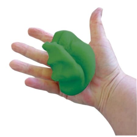 Fabrication Enterprises Fabrication Enterprises 10-0778 CanDo Memory Foam Squeeze Ball - 3.5 in. Diameter; Green; Medium 10-0778